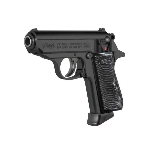 PIST PPK/S WALTHER CAL 380 ACP, 7 COUPS - BLACK