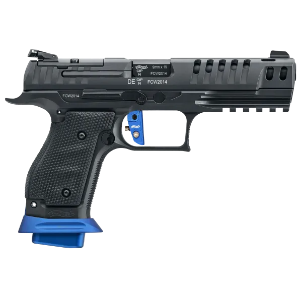 PIST Q5 MATCH SF EXPERT WALTHER CAL 9X19, 17 COUPS