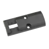 PLAQUE ADAPTATEUR WALTHER ACIER POUR HAUSSE LPA - Q5/Q4