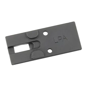 PLAQUE ADAPTATEUR WALTHER ACIER POUR HAUSSE LPA - Q5/Q4