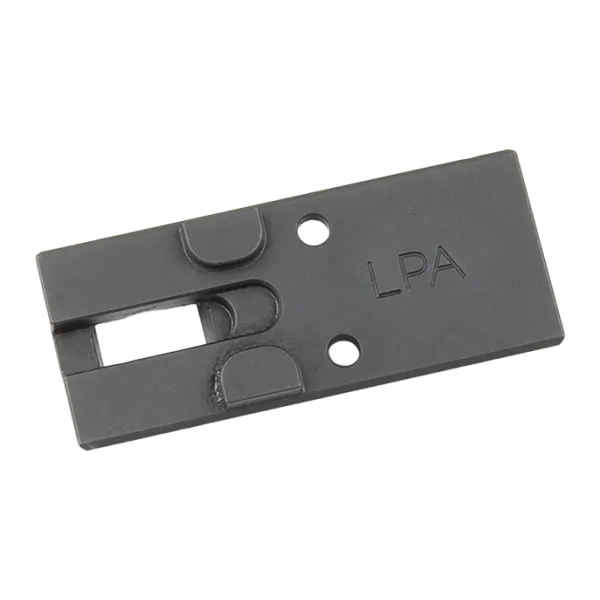 PLAQUE ADAPTATEUR WALTHER ACIER POUR HAUSSE LPA - Q5/Q4
