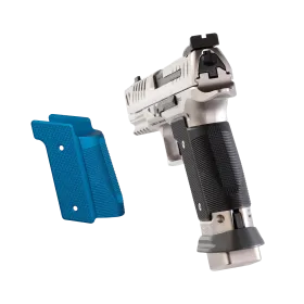 PLAQUETTE DE CROSSE ALUMINIUM BLEU WALTHER - SERIE SF - Q5/Q4