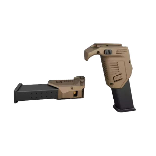 POIGNEE PORTE CHARGEUR RECOVER MG9 POUR GLOCK 9MM  - TAN