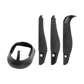 PUITS DE CHARGEUR PDP C., PROFIL BAS + 3 DOS DE POIGNEE S/M/L - PDP COMPACT