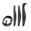 PUITS DE CHARGEUR PDP FS, PROFIL BAS + 3 DOS DE POIGNEE S/M/L - PDP FULL SIZE