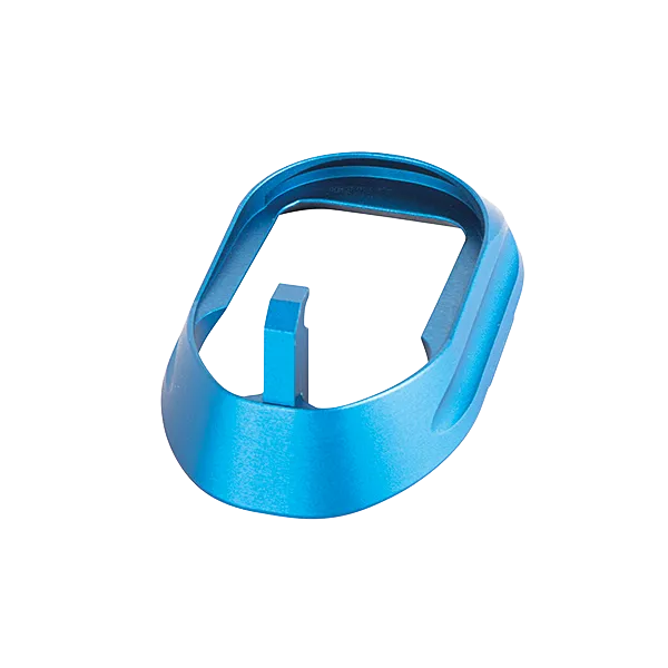 PUITS DE CHARGEUR WALTHER ALUMINIUM BLEU - SERIE SF - Q5/ Q4/PPQ