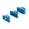 QUEUE DE DETENTE WALTHER EXPERT DROITE, FINE, BLEU
