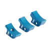 QUEUE DE DETENTE WALTHER EXPERT INCURVEE, FINE, BLEU