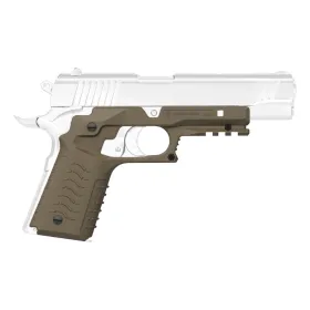 SYSTEME POIGNEE/RAIL RECOVER CC3H POUR 1911 STANDARD - TAN
