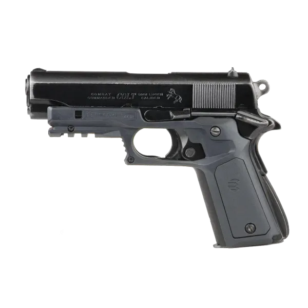 SYSTEME POIGNEE/RAIL RECOVER CC3P POUR 1911 STANDARD - CADRE GRIS POIGNEE GRISE