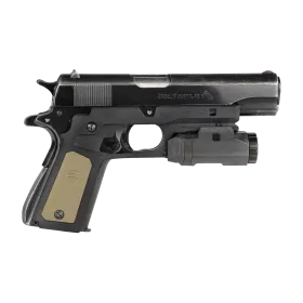 SYSTEME POIGNEE/RAIL RECOVER CC3P POUR 1911 STANDARD - CADRE NOIR POIGNEE TAN