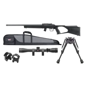 PACK 2 REGENT RBA 1 CAL 22LR 10 COUPS 20'' (BIPIED, 3-9X40, MONTAGE ET FOURREAU)