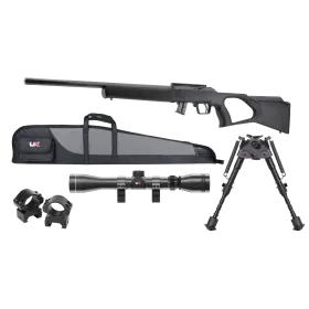 PACK 2 REGENT RBA 1 CAL 22LR 10 COUPS 20'' (BIPIED, 3-9X40, MONTAGE ET FOURREAU)