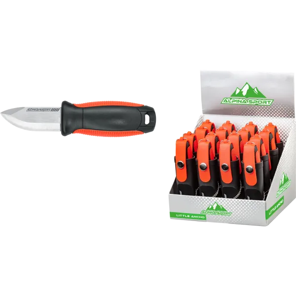 COUTEAU ALPINA SPORT LITTLE ANCHO - PRESENTOIR AVEC 16 COUTEAUX