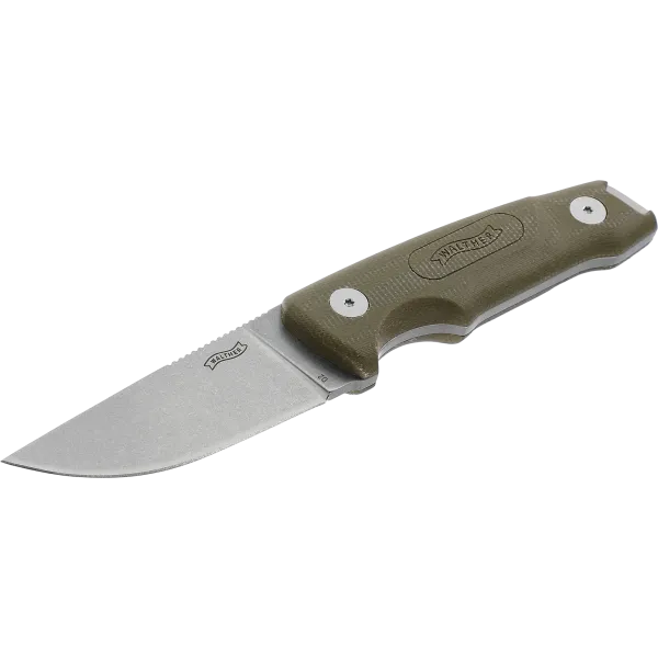 COUTEAU DROIT WALTHER GREEN NATURE KNIFE 3