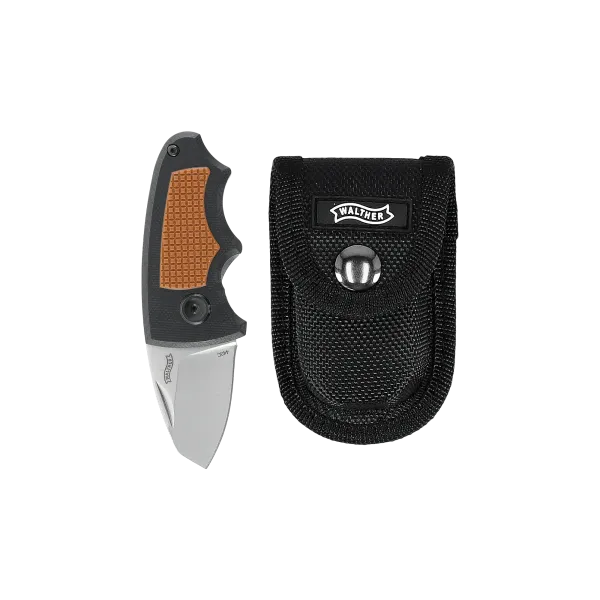 COUTEAU PLIANT ULTRA-COMPACT A TROIS DOIGTS WALTHER MK40