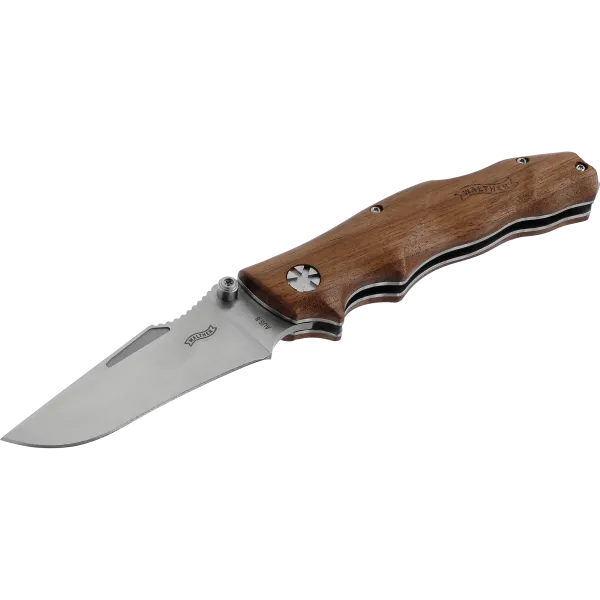 COUTEAU PLIANT WALTHER AFW 3 - ADVENTURE FOLDER WOOD 3