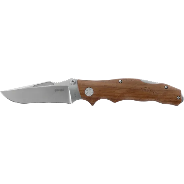 COUTEAU PLIANT WALTHER AFW 3 - ADVENTURE FOLDER WOOD 3