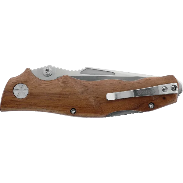 COUTEAU PLIANT WALTHER AFW 3 - ADVENTURE FOLDER WOOD 3