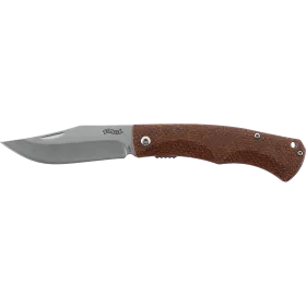 COUTEAU PLIANT WALTHER CTK 1 FINITION STONE WASHED BROWN