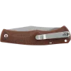 COUTEAU PLIANT WALTHER CTK 1 FINITION STONE WASHED BROWN