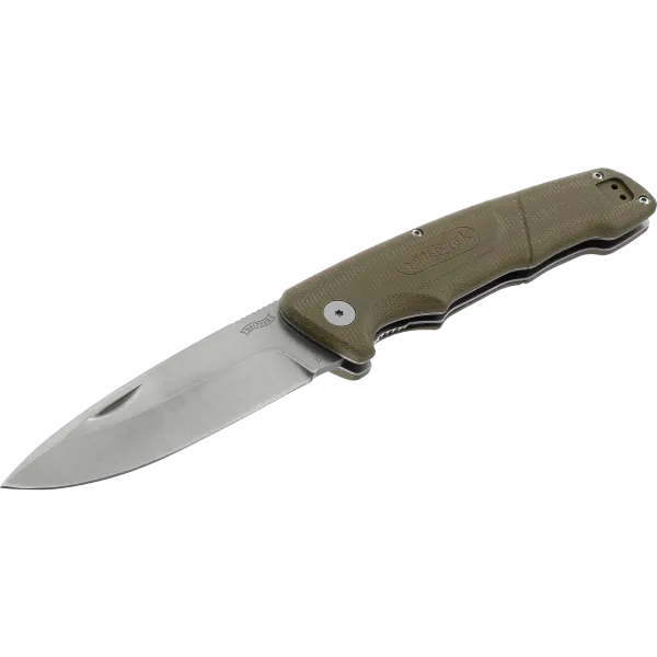 COUTEAU PLIANT WALTHER GREEN NATURE KNIFE 1