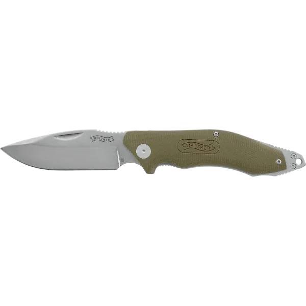 COUTEAU PLIANT WALTHER GREEN NATURE KNIFE 2