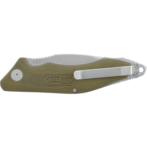 COUTEAU PLIANT WALTHER GREEN NATURE KNIFE 2