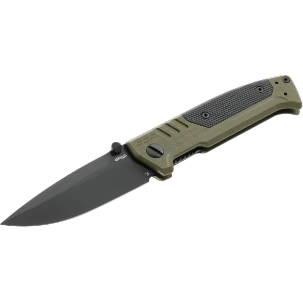 COUTEAU PLIANT WALTHER PDP SPEARPOINT FOLDER OD GREEN