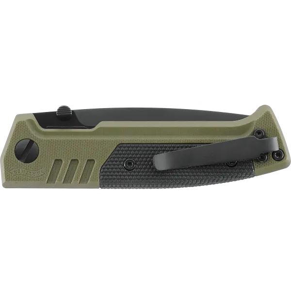 COUTEAU PLIANT WALTHER PDP SPEARPOINT FOLDER OD GREEN