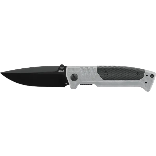 COUTEAU PLIANT WALTHER PDP SPEARPOINT FOLDER TUNGSTEN GREY