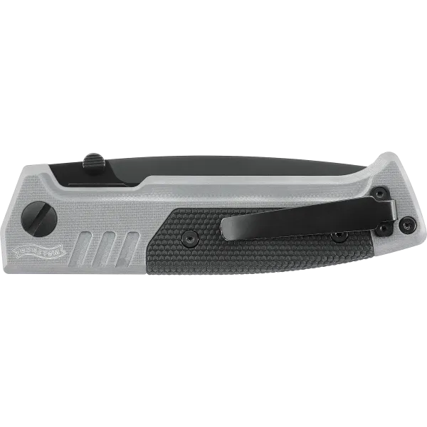 COUTEAU PLIANT WALTHER PDP SPEARPOINT FOLDER TUNGSTEN GREY