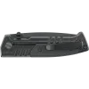 COUTEAU PLIANT WALTHER PDP STEEL FRAME SPEARPOINT BLACK