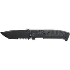 COUTEAU PLIANT WALTHER PDP STEEL FRAME TANTO BLACK