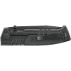 COUTEAU PLIANT WALTHER PDP STEEL FRAME TANTO BLACK