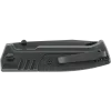 COUTEAU PLIANT WALTHER PDP TANTO FOLDER BLACK - PARTIELLEMENT CRANTEE
