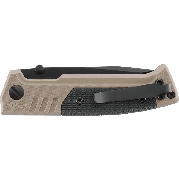COUTEAU PLIANT WALTHER PDP TANTO FOLDER FDE - PARTIELLEMENT CRANTEE
