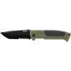 COUTEAU PLIANT WALTHER PDP TANTO FOLDER OD GREEN - PARTIELLEMENT CRANTEE