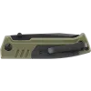 COUTEAU PLIANT WALTHER PDP TANTO FOLDER OD GREEN - PARTIELLEMENT CRANTEE