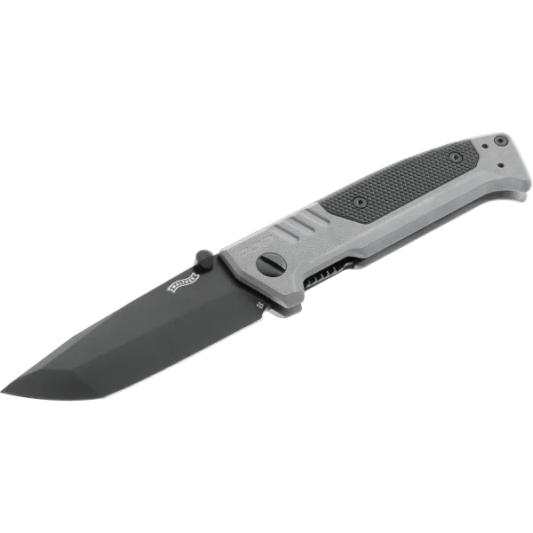 COUTEAU PLIANT WALTHER PDP TANTO FOLDER TUNGSTEN GREY