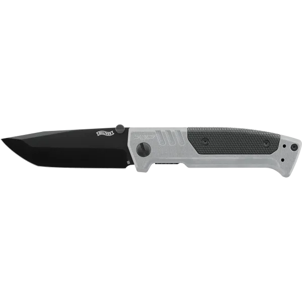 COUTEAU PLIANT WALTHER PDP TANTO FOLDER TUNGSTEN GREY