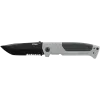COUTEAU PLIANT WALTHER PDP TANTO FOLDER TUNGSTEN GREY - PARTIELLEMENT CRANTEE