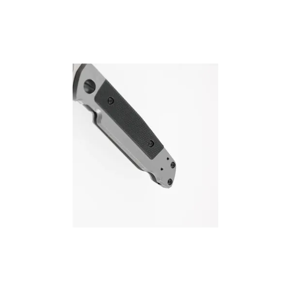 COUTEAU PLIANT WALTHER Q5 STEEL FRAME - BLACK SERRATED