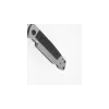 COUTEAU PLIANT WALTHER Q5 STEEL FRAME - BLACK SERRATED