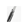 COUTEAU PLIANT WALTHER Q5 STEEL FRAME - BLACK SERRATED