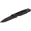 COUTEAU PLIANT WALTHER Q5 STEEL FRAME FOLDER BLACKWASH PLAIN