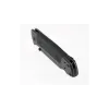 COUTEAU PLIANT WALTHER Q5 STEEL FRAME FOLDER BLACKWASH PLAIN