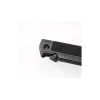 COUTEAU PLIANT WALTHER Q5 STEEL FRAME FOLDER BLACKWASH PLAIN