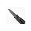 COUTEAU PLIANT WALTHER Q5 STEEL FRAME FOLDER BLACKWASH PLAIN