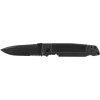 COUTEAU PLIANT WALTHER Q5 STEEL FRAME FOLDER BLACKWASH SERRATED